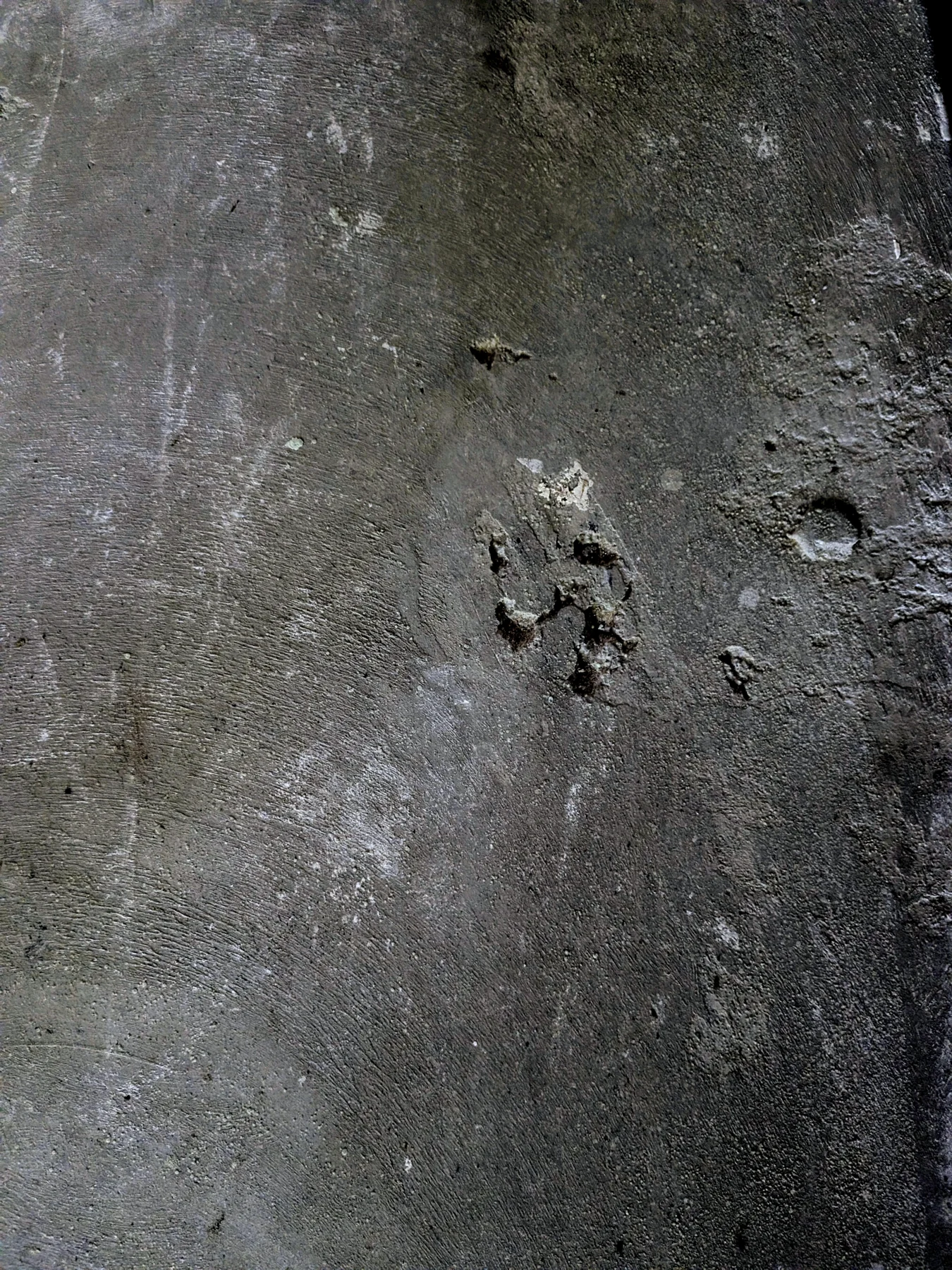 Concrete condition before preparation